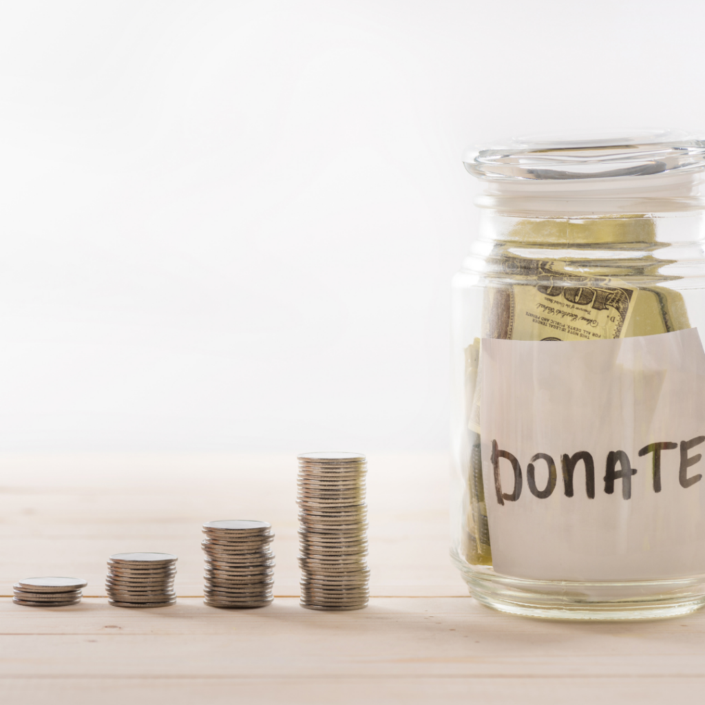 Donate charity box